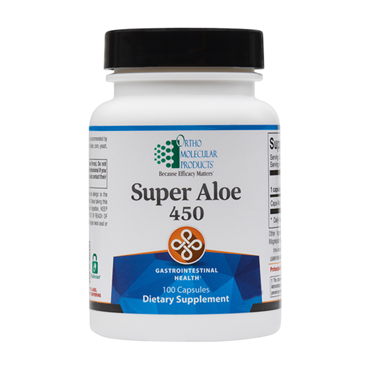 Ortho Molecular - Super Aloe 450 - 100 Capsules