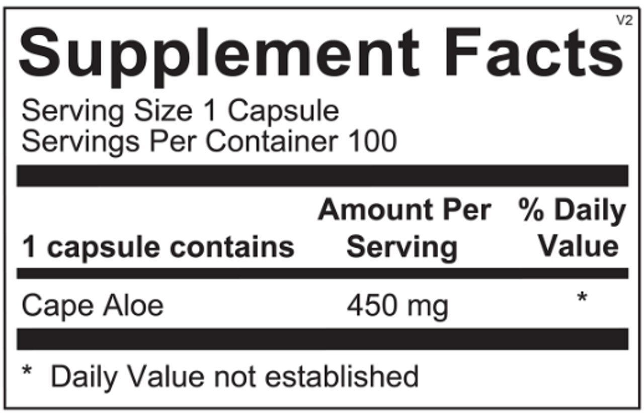 Ortho Molecular - Super Aloe 450 - 100 Capsules