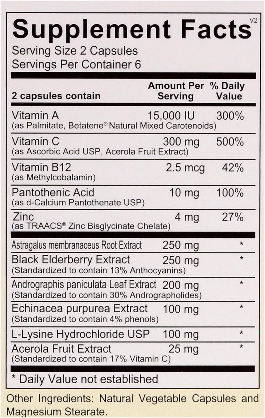 Ortho Molecular - Viracid - 12 Capsule Blister Pack