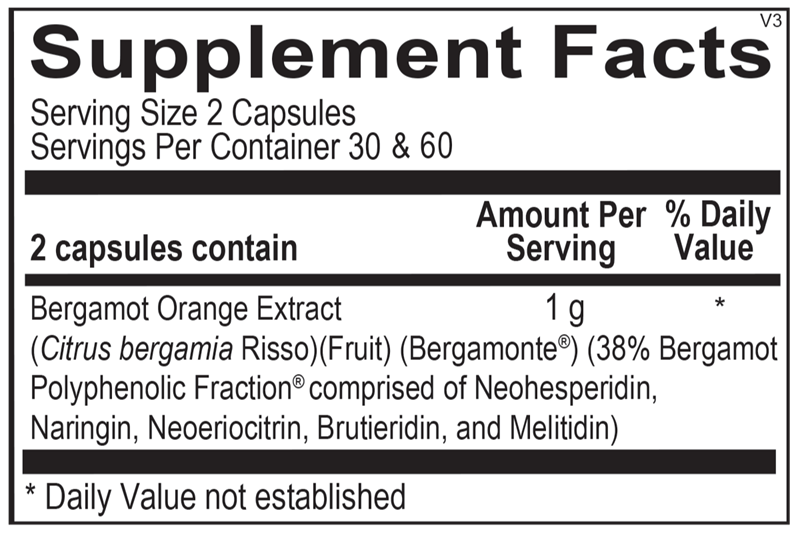 Ortho Molecular Bergamot BPF (60ct)