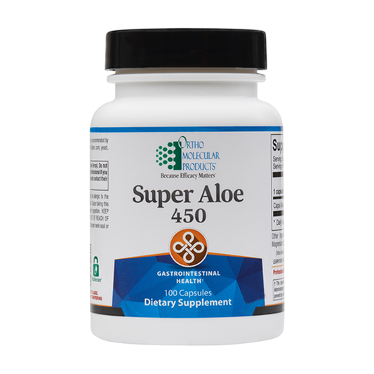 Ortho Molecular - Super Aloe 450 - 100 Capsules