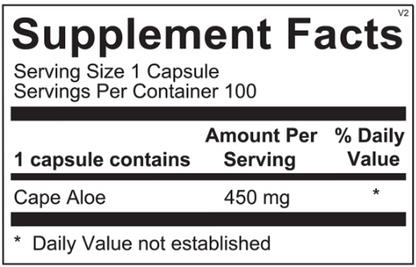 Ortho Molecular - Super Aloe 450 - 100 Capsules