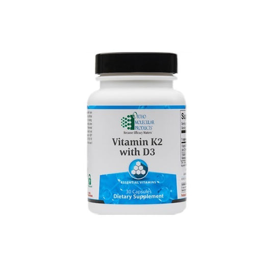 Ortho Molecular Products Products - Vitamin K2 with D3-30 Capsules