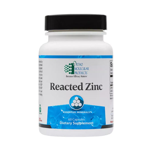 Ortho Molecular reacted Zinc, 60 Capsules