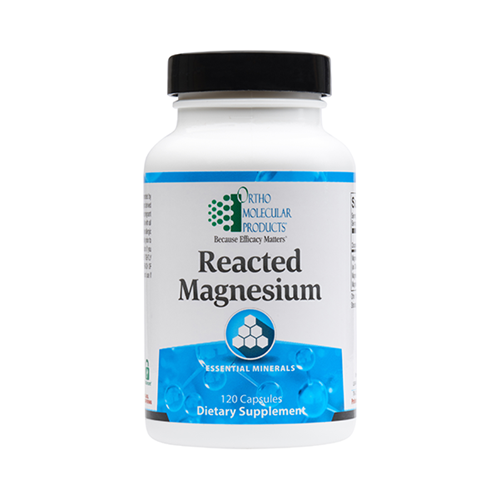 Ortho Molecular - Reacted Magnesium- 120 Capsules