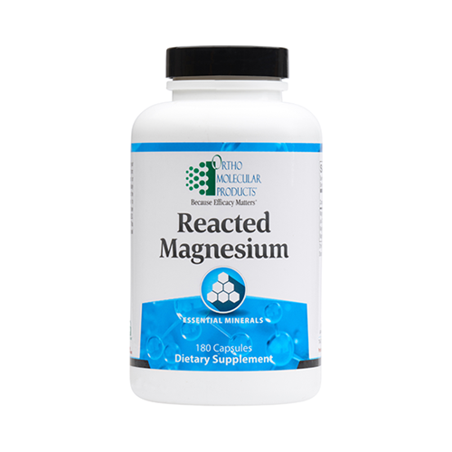Ortho Molecular Products, Reacted Magnesium, 180 Capsules