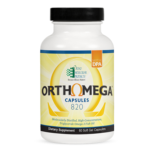 Ortho Molecular Products Orthomega Fish Oil 950mg 60 Capsules
