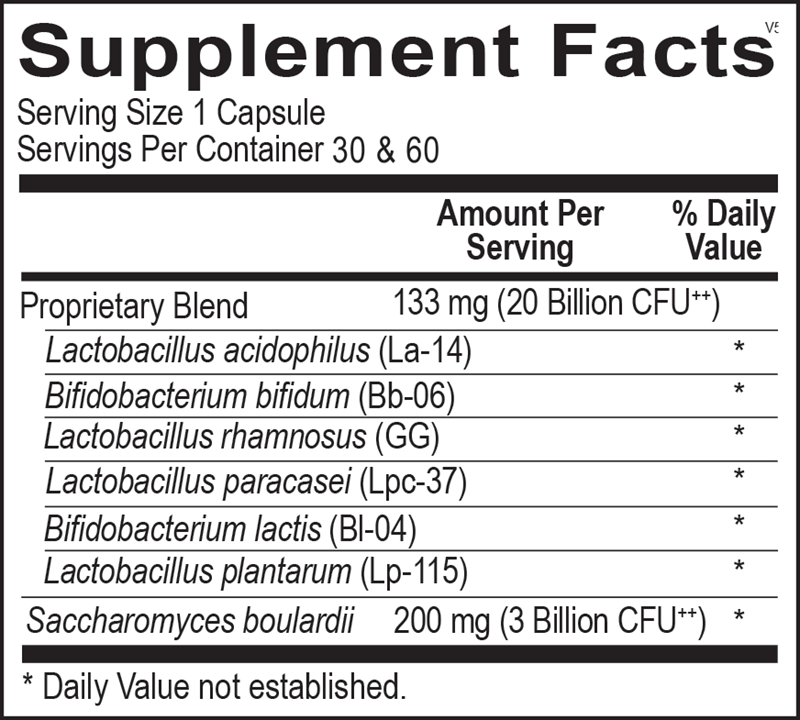 Ortho Biotic Capsules (30ct)