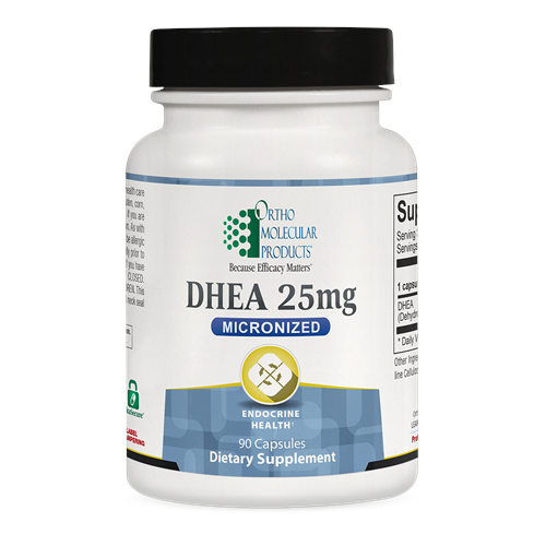 Ortho Molecular DHEA 25mg 90ct