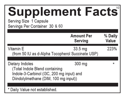 Ortho Molecular - EstroDIM - 30 Capsules
