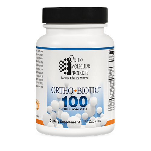 Ortho Molecular - Ortho Biotic 100 Billion CFU - 30 Capsules