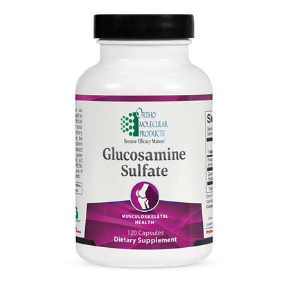 Ortho Molecular - Glucosamine Sulfate - 120 Capsules