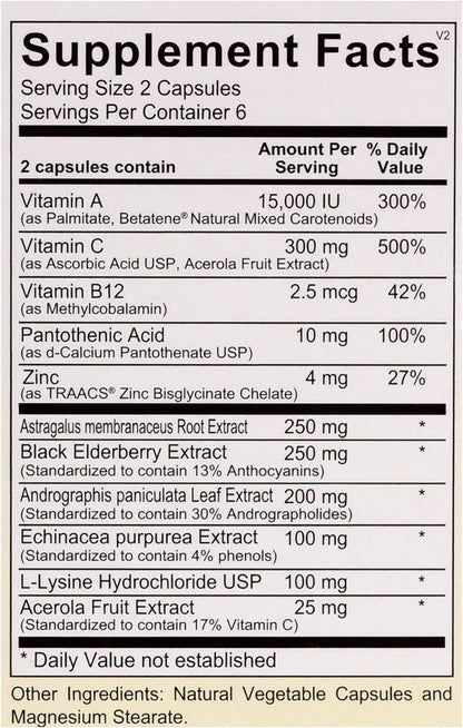 Ortho Molecular - Viracid - 12 Capsule Blister Pack