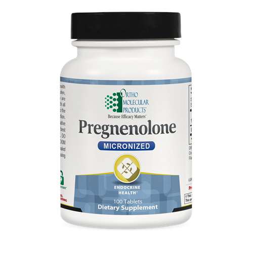 Ortho Molecular - Pregnenolone 10mg - 100 Tablets